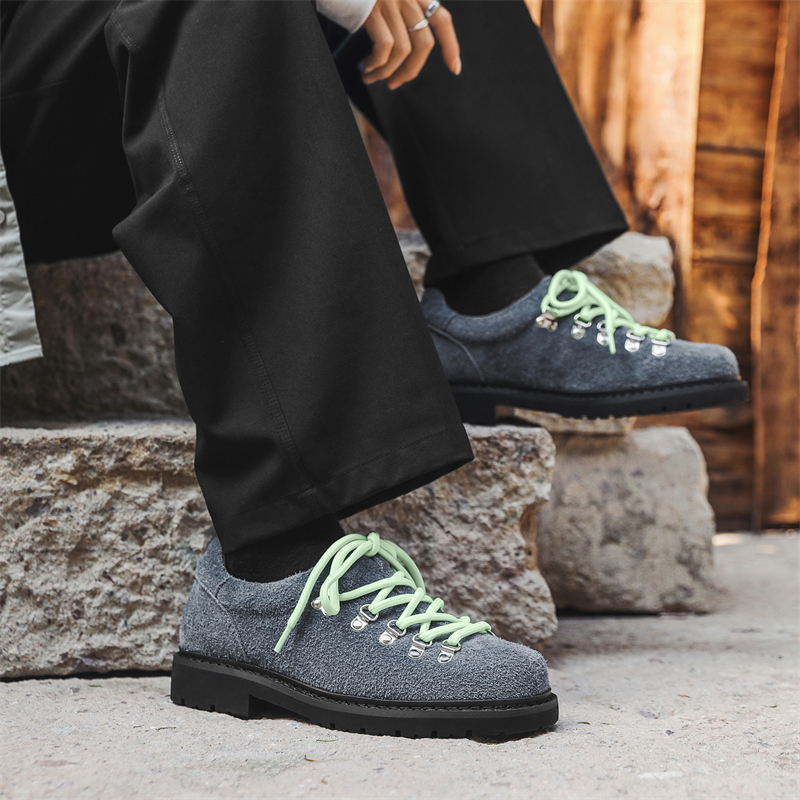 Cozok quatro temporada estilo 2025 moda personalizado qualidade sapatos casuais masculinos fundo grosso confortável simples bonito charme