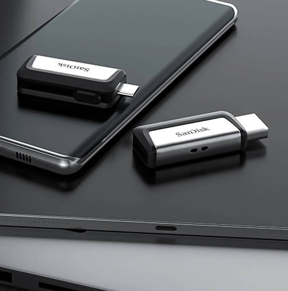 SanDisk Ultra Dual Drive USB Type-C 256GB U Disk USB Flash Drive 64GB OTG 128GB USB 3.1 Pendrive Usb Stick For Phone/Tablets/PC