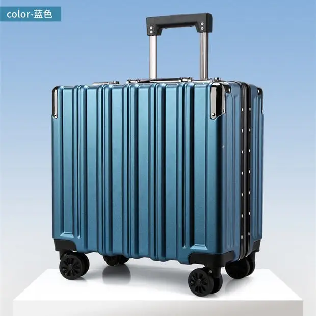 Malas de cabine com rodas universais espessadas e duráveis, fechaduras combinadas resistentes, rodas silenciosas, estojos para carrinho