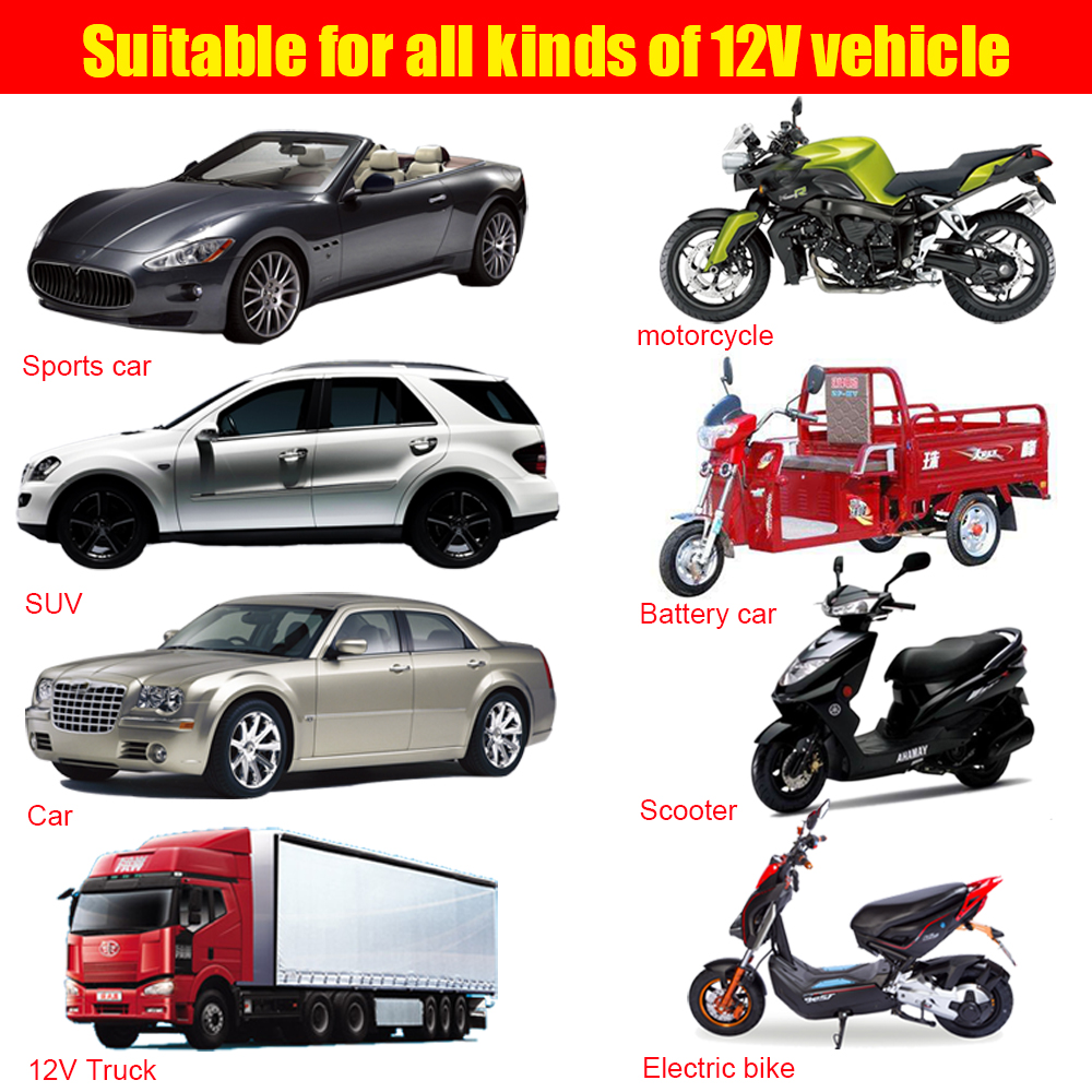 12V M8115 Car Alarm System Vehicle Burglar Security Protection Remote Control Smart Controller Dirt Bike Motorcycle Electronics