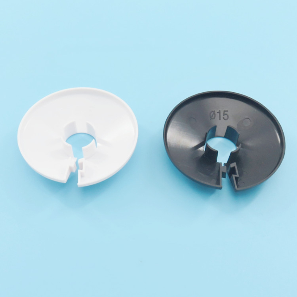 4pcs 15mm Radiator Pipe Collars Cover Floor Decorative Radiator Escutcheon Water Pipe Cover For Wall Duct Faucet Accessories