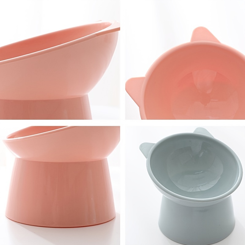Miska na karmę dla zwierząt Tilt High Bottom Neck Protector Antichoking Dog and Cat Water Bowl Antidumping Dog Feeding Supplies