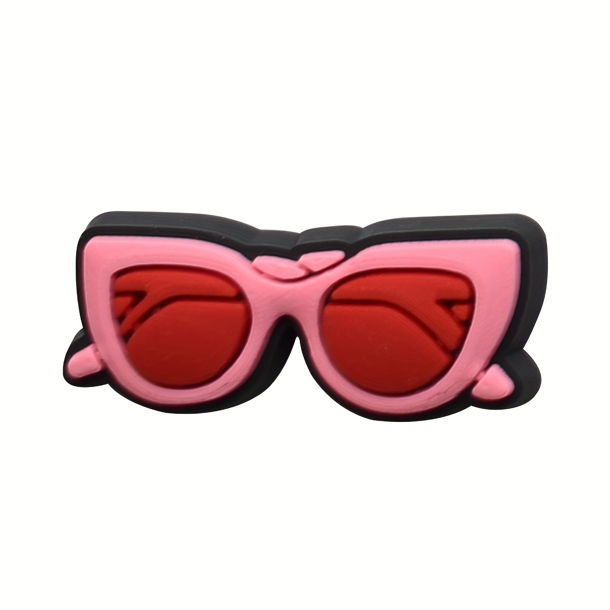 25/31/35/37pcs Pink Shoe Charms for Clogs Bubble Slides Sandals PVC Shoe Decorations Accessories