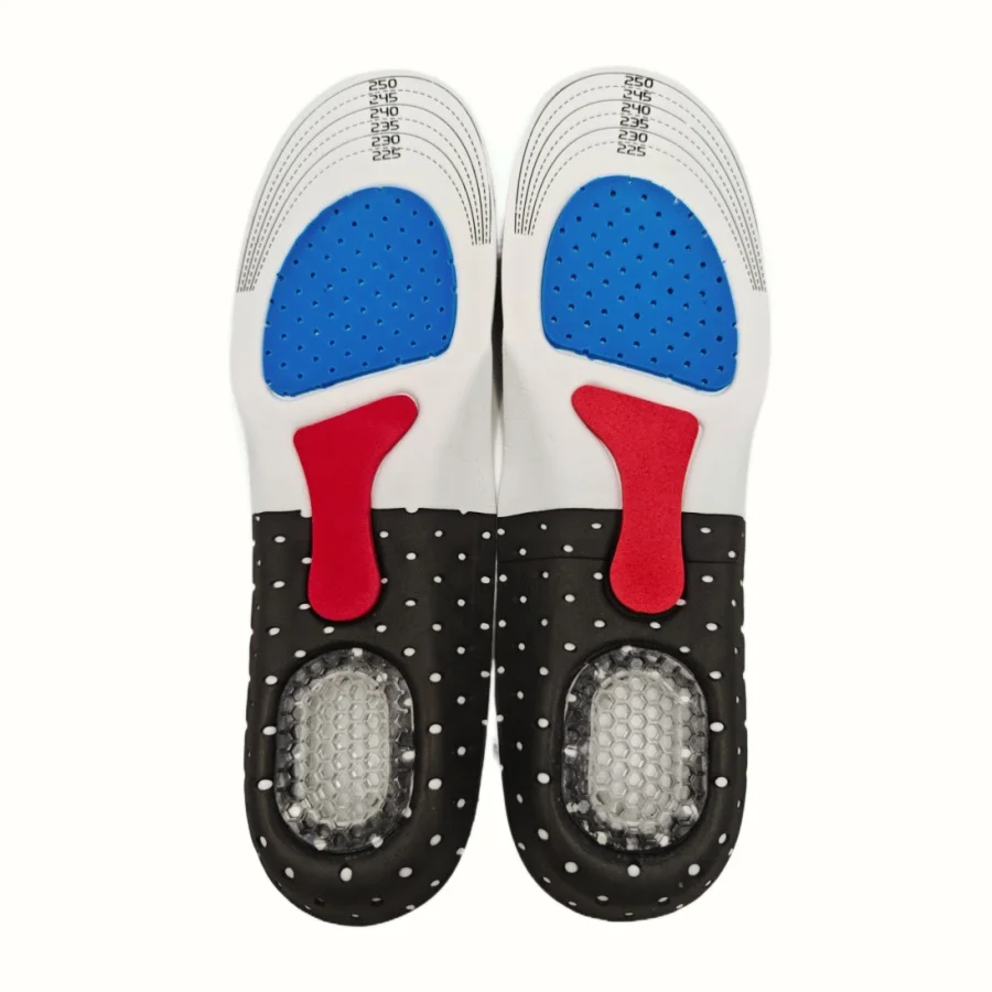 Insoles ศัลยกรรมกระดูกสําหรับชายหญิงหน่วยความจําโฟมเบาะเจลพื้นรองเท้าซิลิโคน Arch Support Pads รองเท้ากีฬา Pad Soft Running Insert