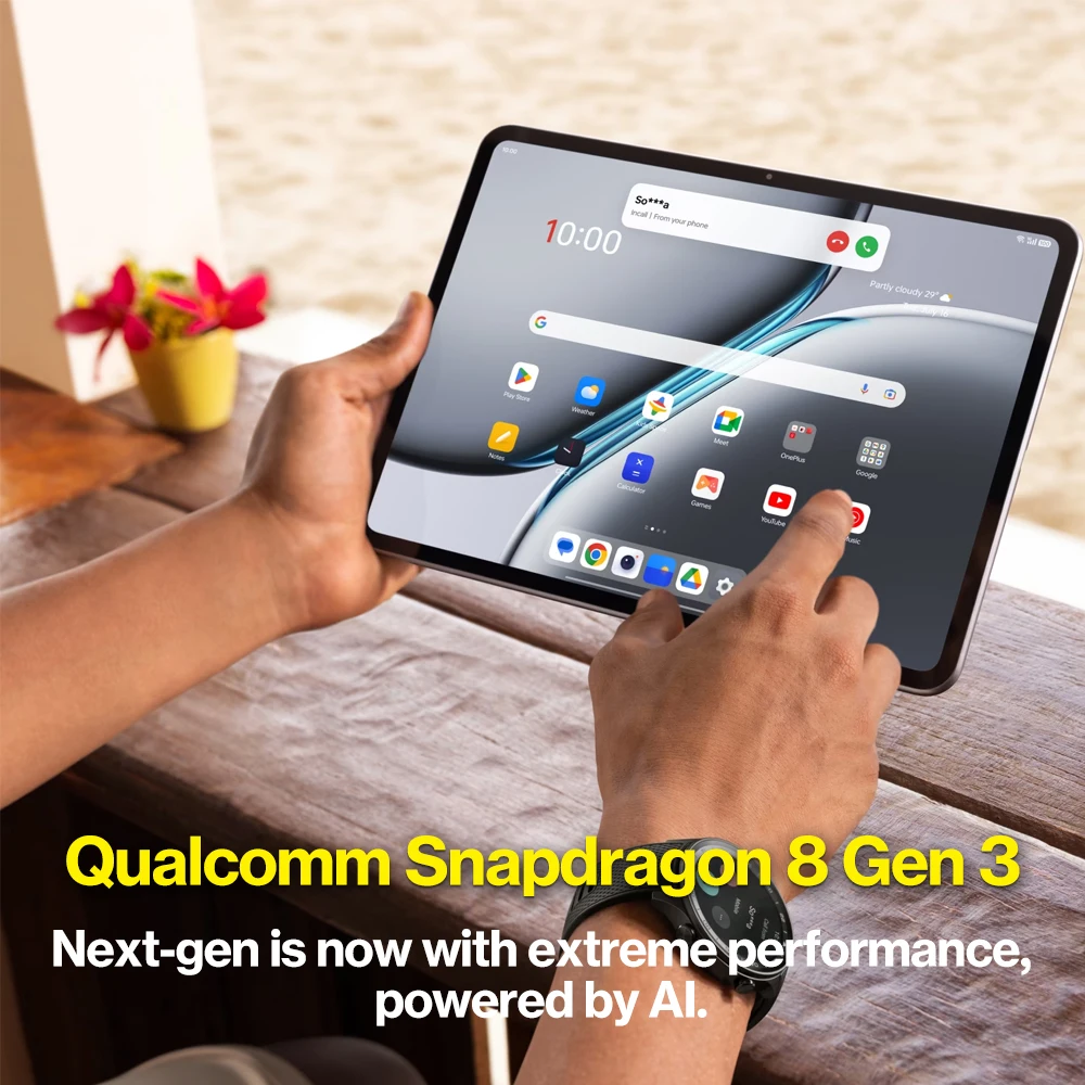 2024 ใหม่OnePlus Pad 2 Global Versionแท็บเล็ต 12GB 256GB Snapdragon 8 Gen 3 ชิปเซ็ต 12 นิ้ว 9510MAhแบตเตอรี่OxygenOS 14
