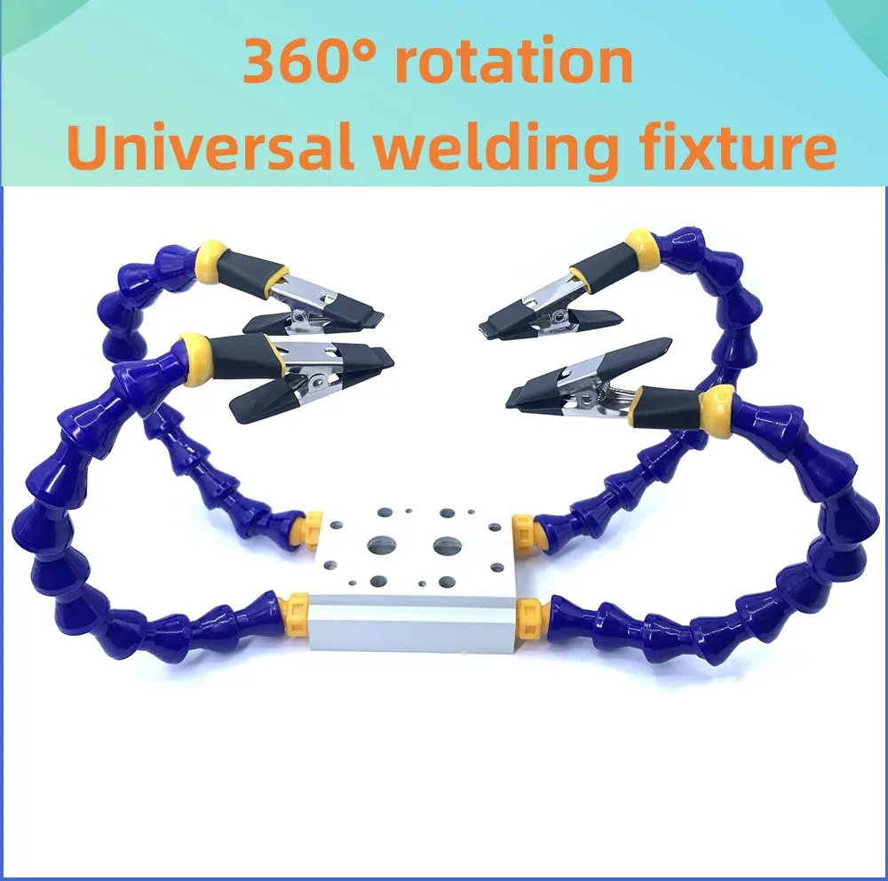 L'utensile di terza mano, strumento ausiliario per saldatura, strumento di manutenzione, dispositivo, dispositivo per tavolo di saldatura, PCB universale multi-bracci