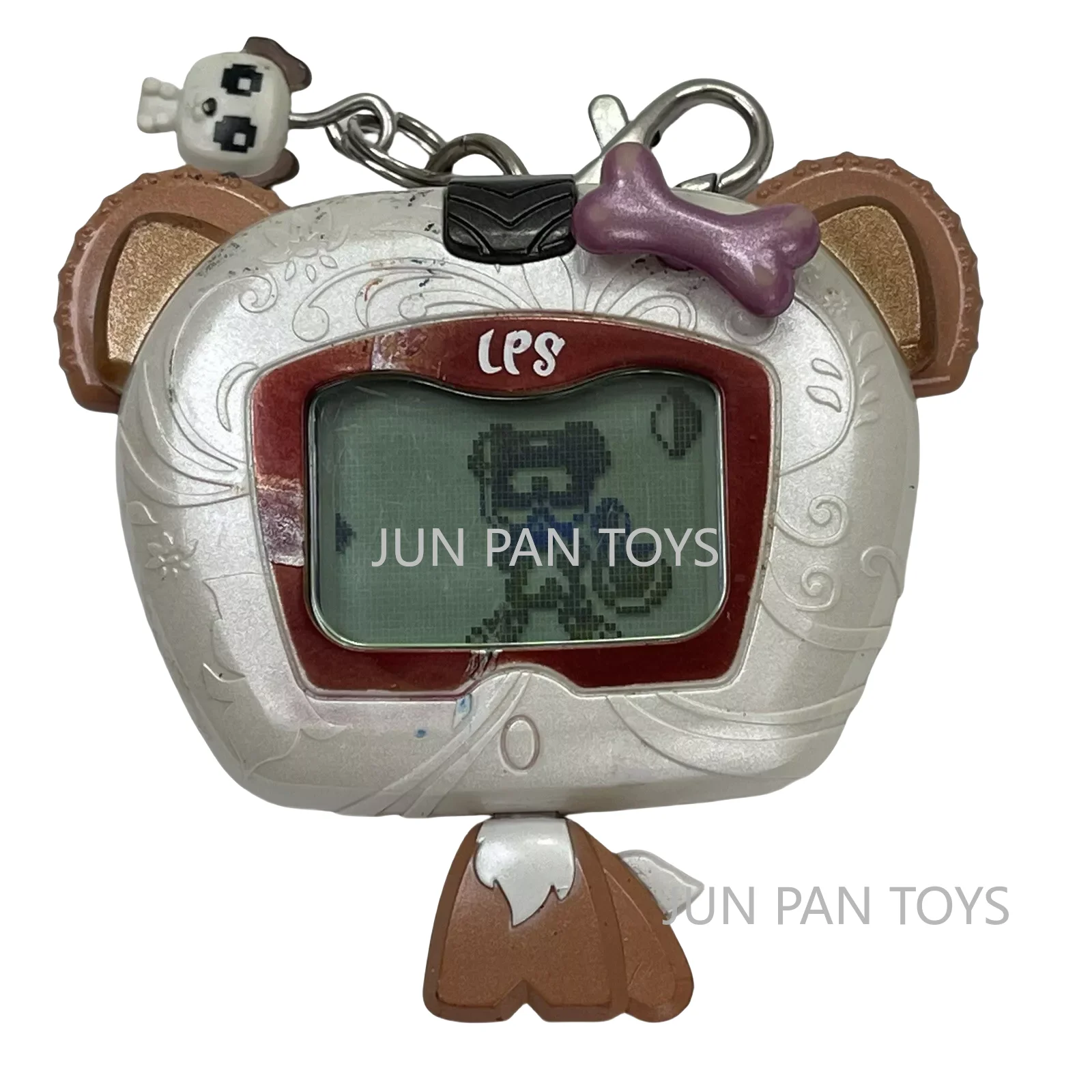 Littlest Pet Shop ดิจิตอลสัตว์เลี้ยงเสมือนมือถือ LCD เกมอิเล็กทรอนิกส์ของเล่นเด็ก Mini Collectible Interactive ของเล่นการ์ตูนสัตว์ของเล่น