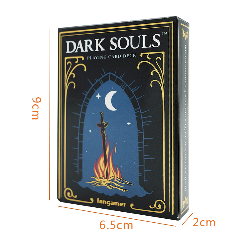 ไพ่โป๊กเกอร์ Dark Souls - ไพ่ 52 ใบที่สมบูรณ์แบบสําหรับการเล่นโป๊กเกอร์ แบล็คแจ็ค บิ๊ก 2 และเกมไพ่อื่น ๆ