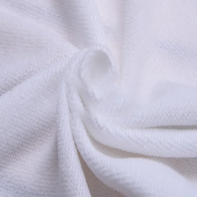 Toalla facial de tela de microfibra suave blanca, Toalla de baño para Hotel, paños de lavado, toallas de mano, toalla de limpieza multifuncional portátil, 10 Uds.