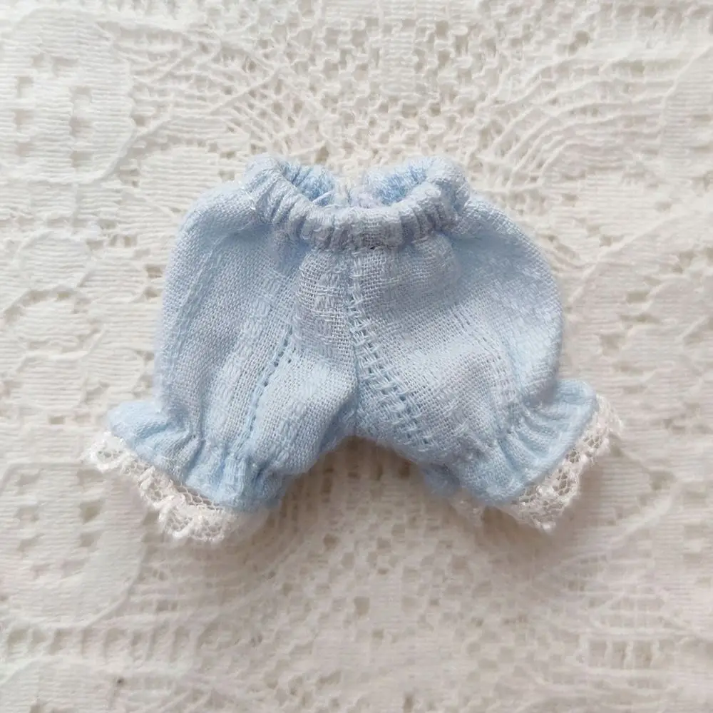 Obitsu11-pantalones cortos de encaje de algodón para muñeca, ropa de muñeca OB11, accesorios informales, 1/12