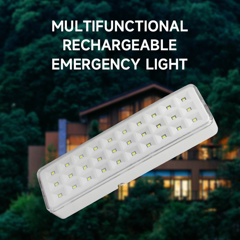 Luz de emergência led recarregável portátil lâmpadas de combate a incêndio interior fixado na parede luzes para casa 30leds lâmpada de saída lanterna de acampamento