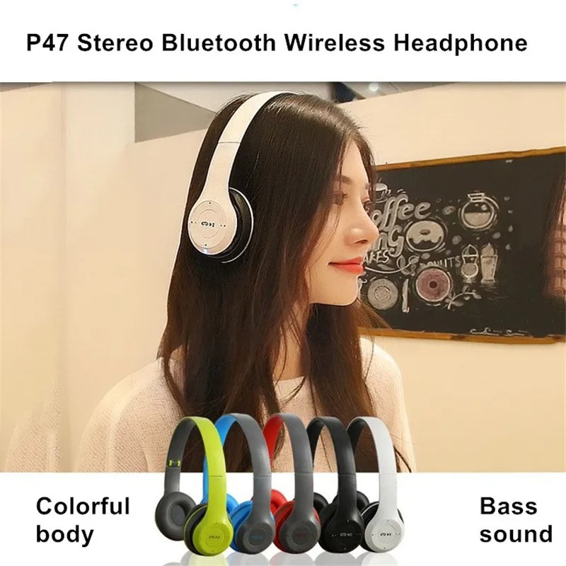 Air P47 TWS auriculares estéreo Bluetooth auriculares deportivos de música con micrófono para Xiaomi iPhone Sumsamg Android
