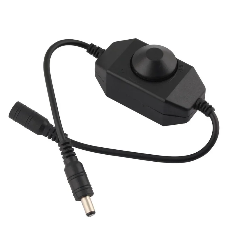 Dimmer LED Regolatore luminosità Regolatore Dimmer LED monocolore Luce di striscia DC 12V 24V Dimmer LED Nero Bianco
