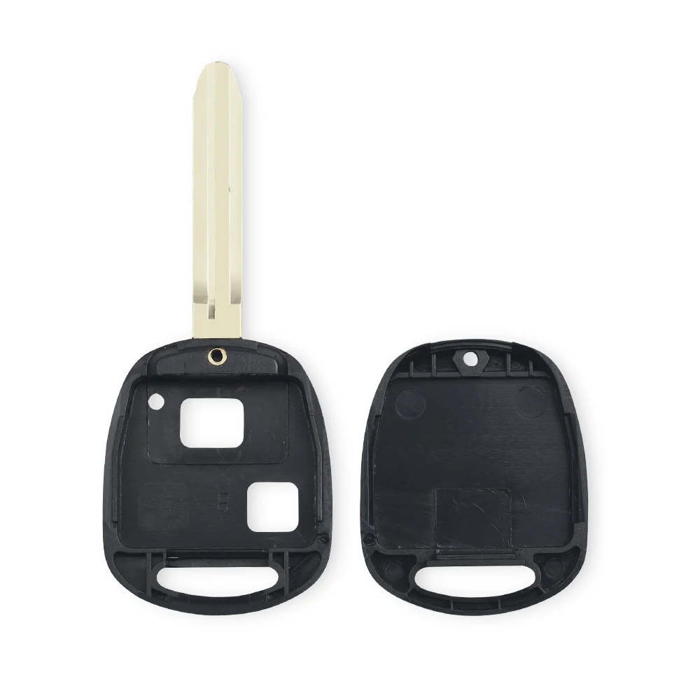 KEYYOU 2/3 Buttons Remote Key Shell Case Fob TOY43 For Toyota Corolla Camry Yaris Land Cruiser Avensis Prado 120 RAV4 Kluger