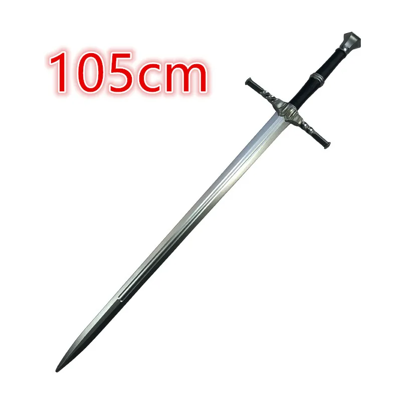 1:1 Anime cosplay Geralt de Rivia épée nouvelles bêtes exotiques épée arme accessoire jeu de rôle PU modèle jouet accessoire 105 cm