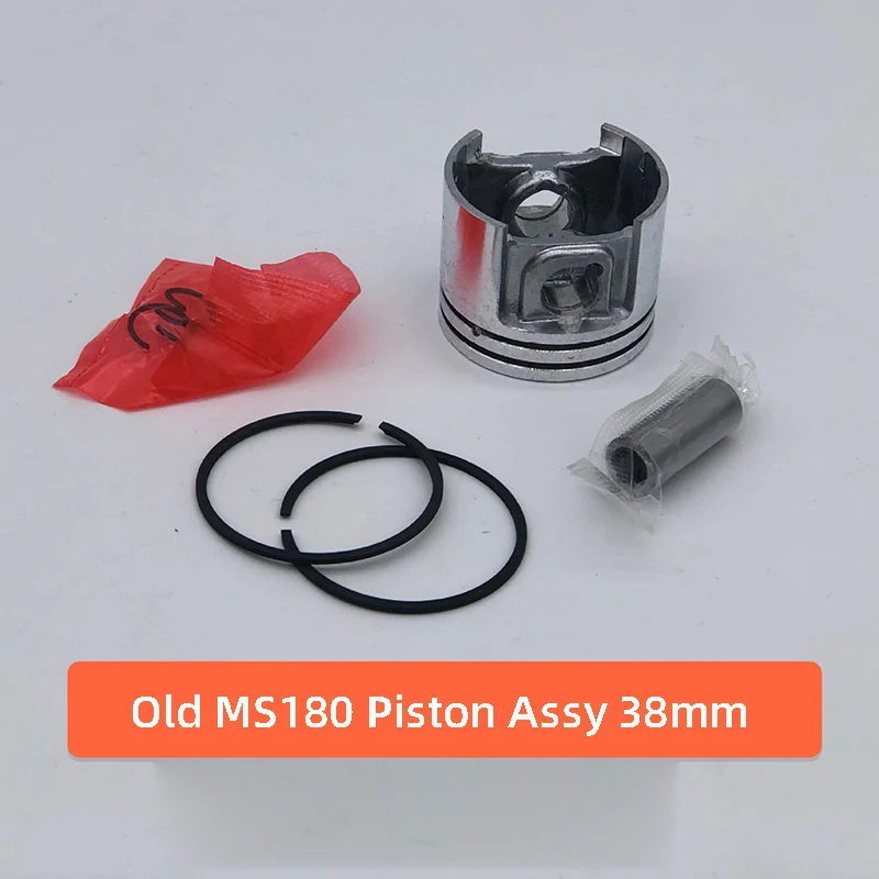 37 มม.และ 38 มม.แหวนลูกสูบ ASSY Fit สําหรับ STIHL ใหม่ MS170 MS180 MS 170 180 017 018 สวนเครื่องมือเบนซิน Chainsaw เปลี่ยนชิ้นส่วน