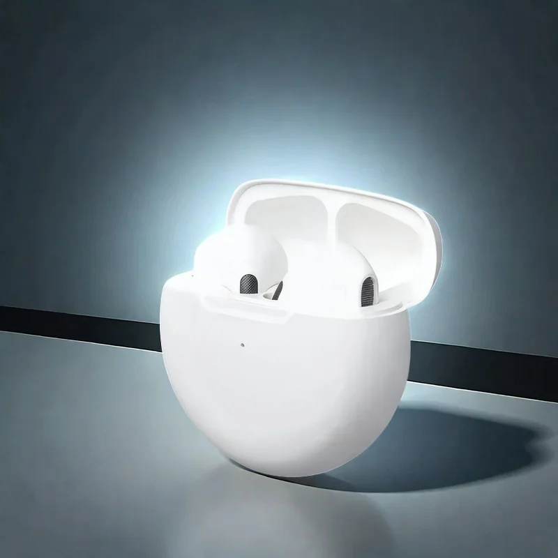 Nuevos auriculares TWS Bluetooth con micrófono 9D estéreo Pro 6 auriculares inalámbricos Bluetooth se aplican a teléfonos inteligentes