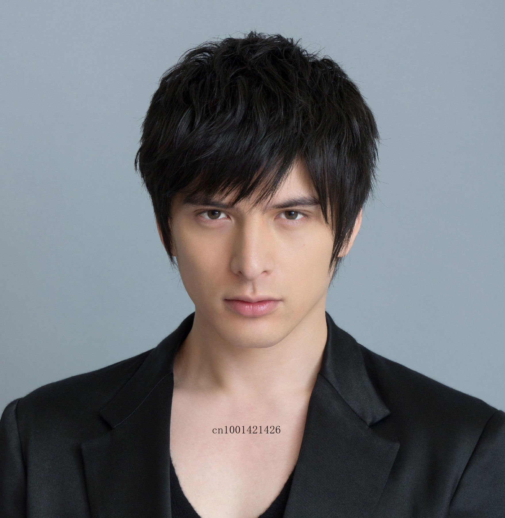 Asain-男性用人工毛ウィッグ,さまざまな色,自然なヘアカット,フリンジ付きコスプレウィッグ,ストレートコスチューム,カーニバルパーティー