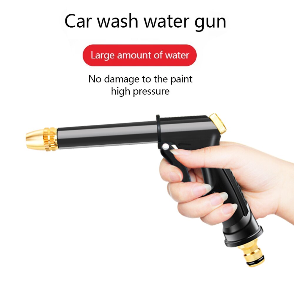Pistola ad acqua portatile ad alta pressione per la pulizia della macchina dell'autolavaggio tubo flessibile per l'irrigazione del giardino ugello per irrigatore pistola ad acqua in schiuma all'ingrosso