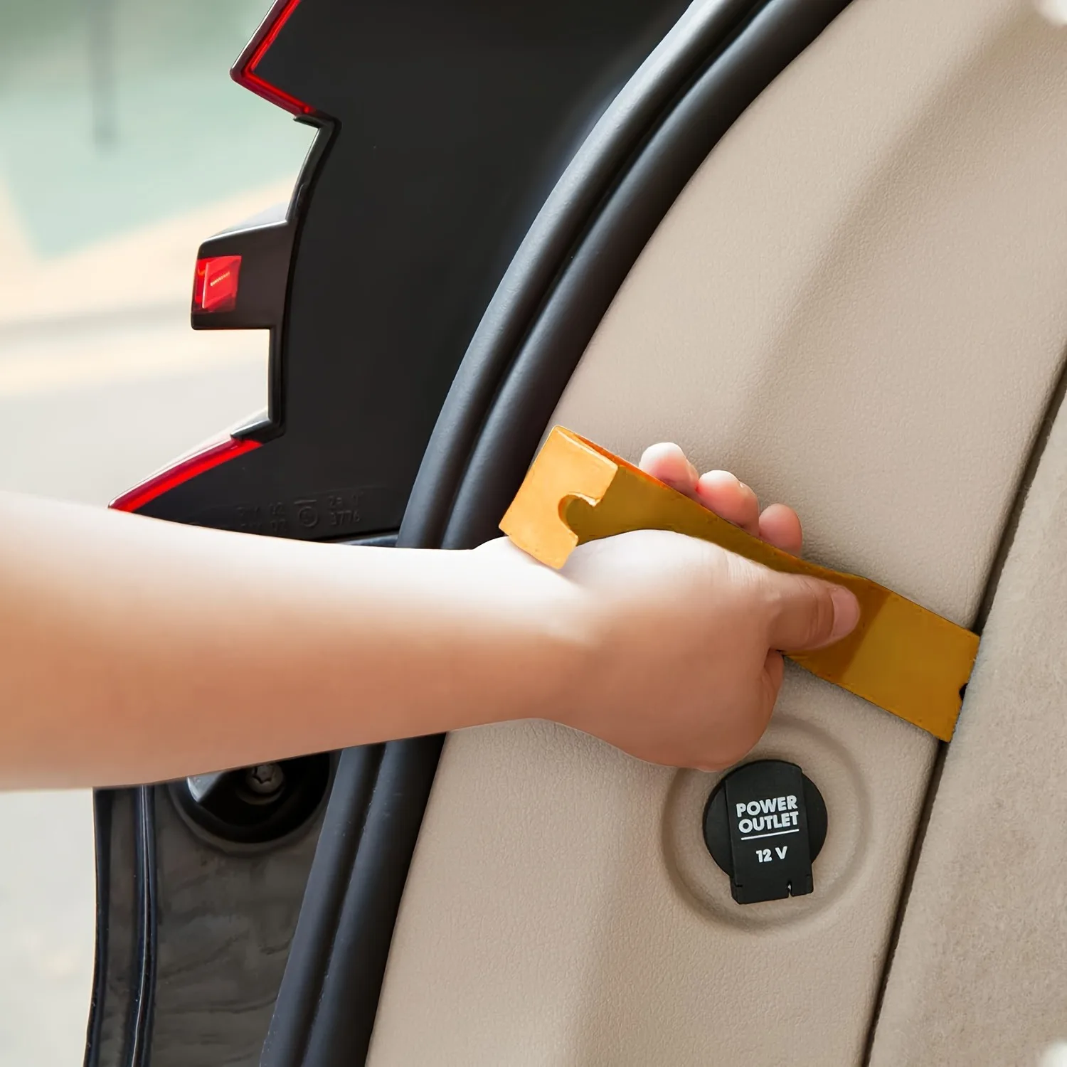 พลาสติกถอดอัตโนมัติชุดเครื่องมือรถวิทยุแผงประตูคลิป Trim Dash Audio Removal Installer Pry Kit Refit ชุด