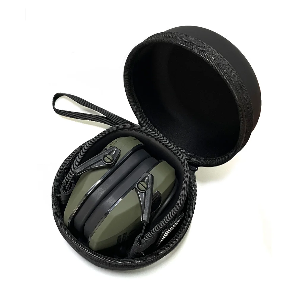 NEW Outdoor Tactical Electronic Shooting Earmuff with Case Gun Range Anti-noise Headset Sound Amplification Hearing protector