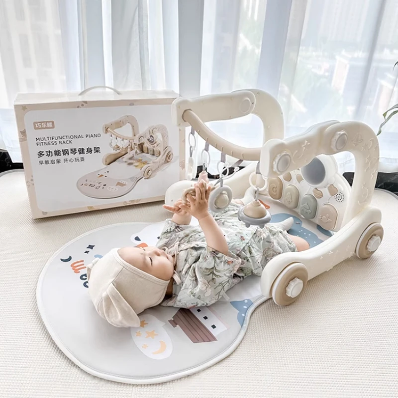 Baby Piano Fitness Frame Produtos para bebês de 100 dias ‌ cutie ‌   Presente de lua cheia para educação infantil de 0 a 3 meses Mel para recém-nascidos ‌   Encontre uma caixa de presente