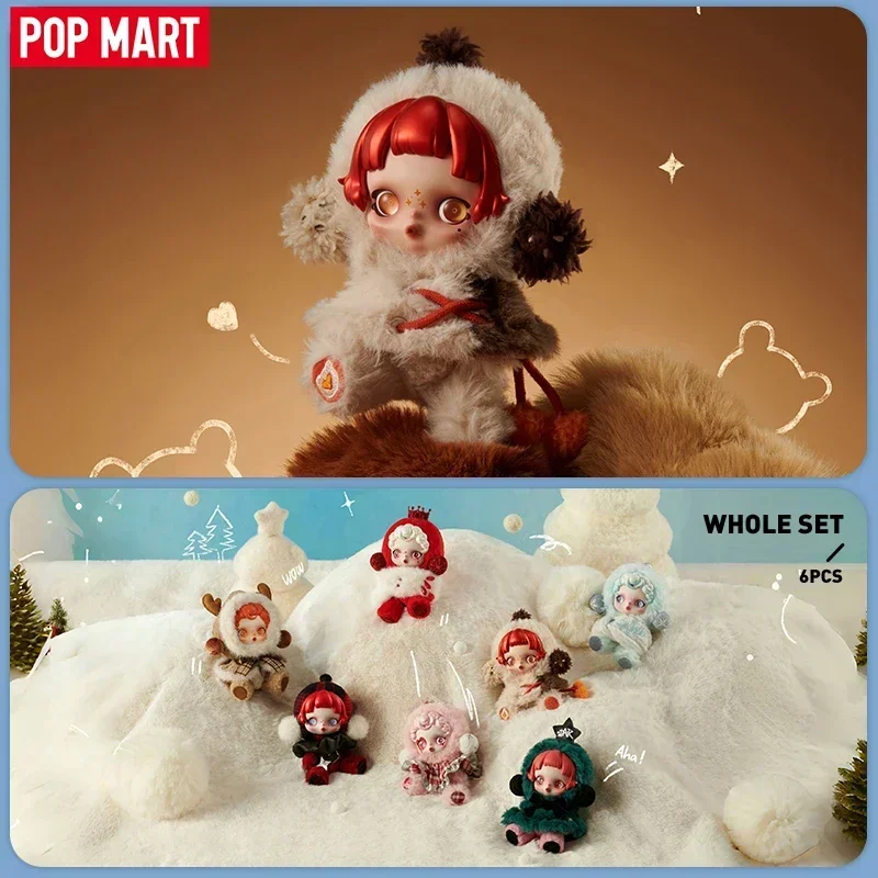 POP MART SKULLPANDA Winter Symphony Series слепая коробка игрушки Kawaii аниме фигурка-сюрприз Mystery Box куклы подарок для девочек
