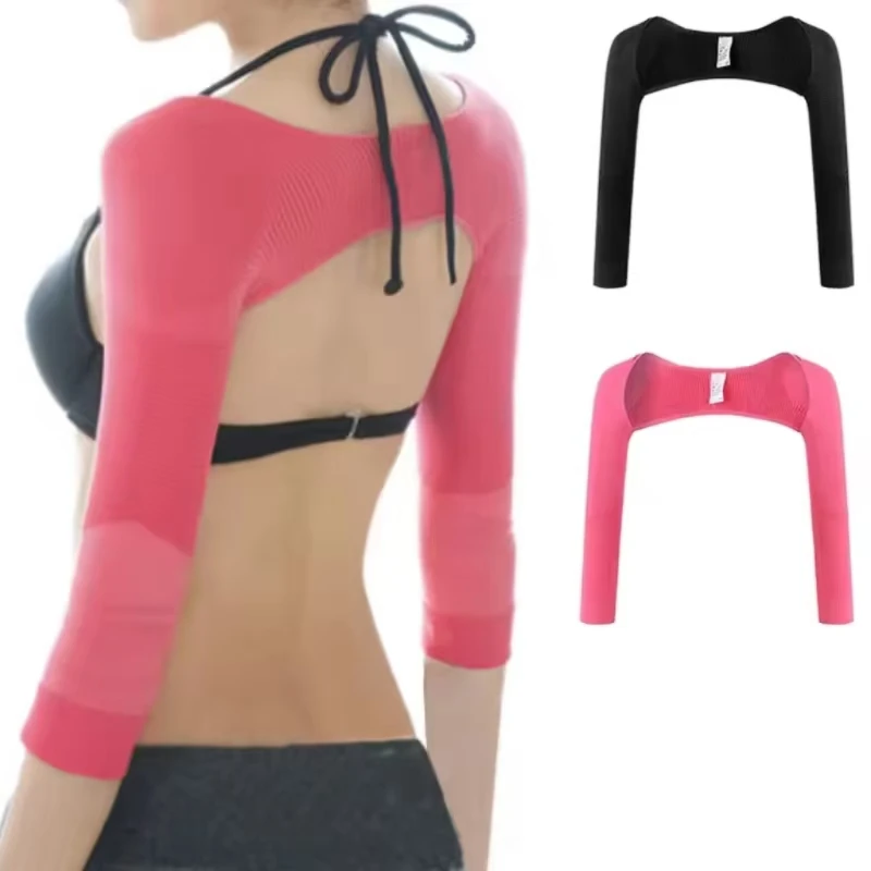Women's Must-Have Arm Slimming Posture Correction Set-Arm Shaping Sleeves for Fat Burning Back Support to Prevent Humpback