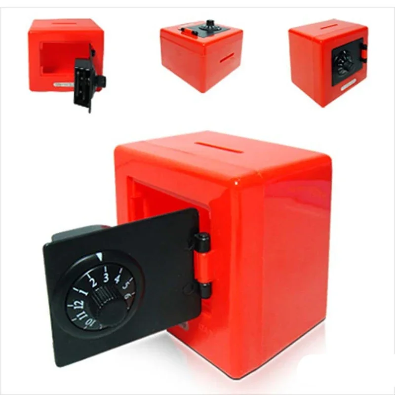 1 Máy Tính Mini Đựng Tiền Kết Hợp Khóa Tiền Đồng Tiền Tiết Kiệm Tiền Giấy Tiền Mặt Hình Heo Con Gửi Tiền An Toàn Hộp Đựng Quà Tặng Ngân Hàng mã