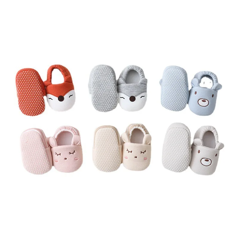 Kính Mát Unisex Trẻ Em Cotton Sock Với Động Vật Vẽ Ba Chiều Chống Trơn Trượt