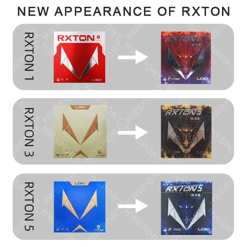 LOKI RXTON 1 3 5 卓球ラバー粘着ピンポンラバートップシートとチューニング済み弾性スポンジ