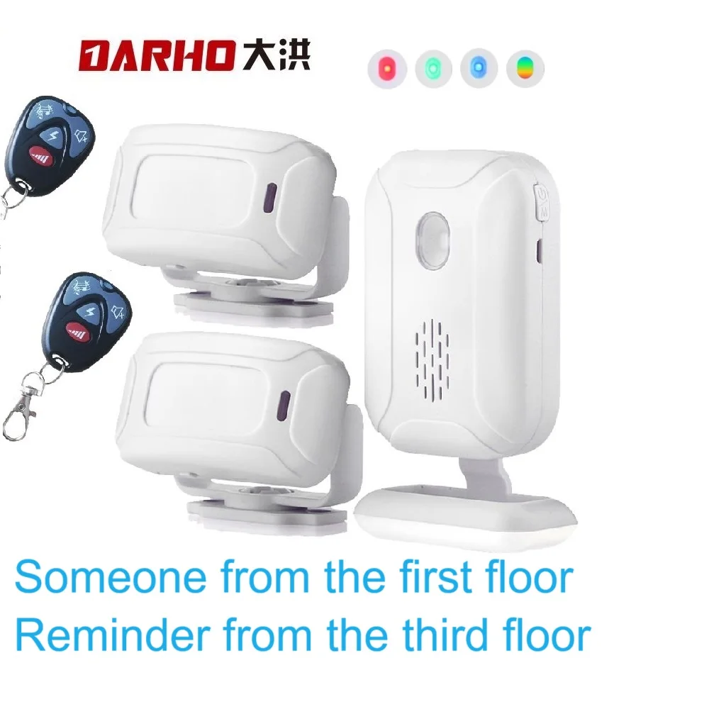 Darho 36 Nhạc Chuông Shop Store An Ninh Ngôi Nhà Hoan Nghênh Bạn Đã Chuông Không Dây Hồng Ngoại Hồng Ngoại Cảm Biến Chuyển Động Chuông Cửa Báo Động Vào Chuông Cửa