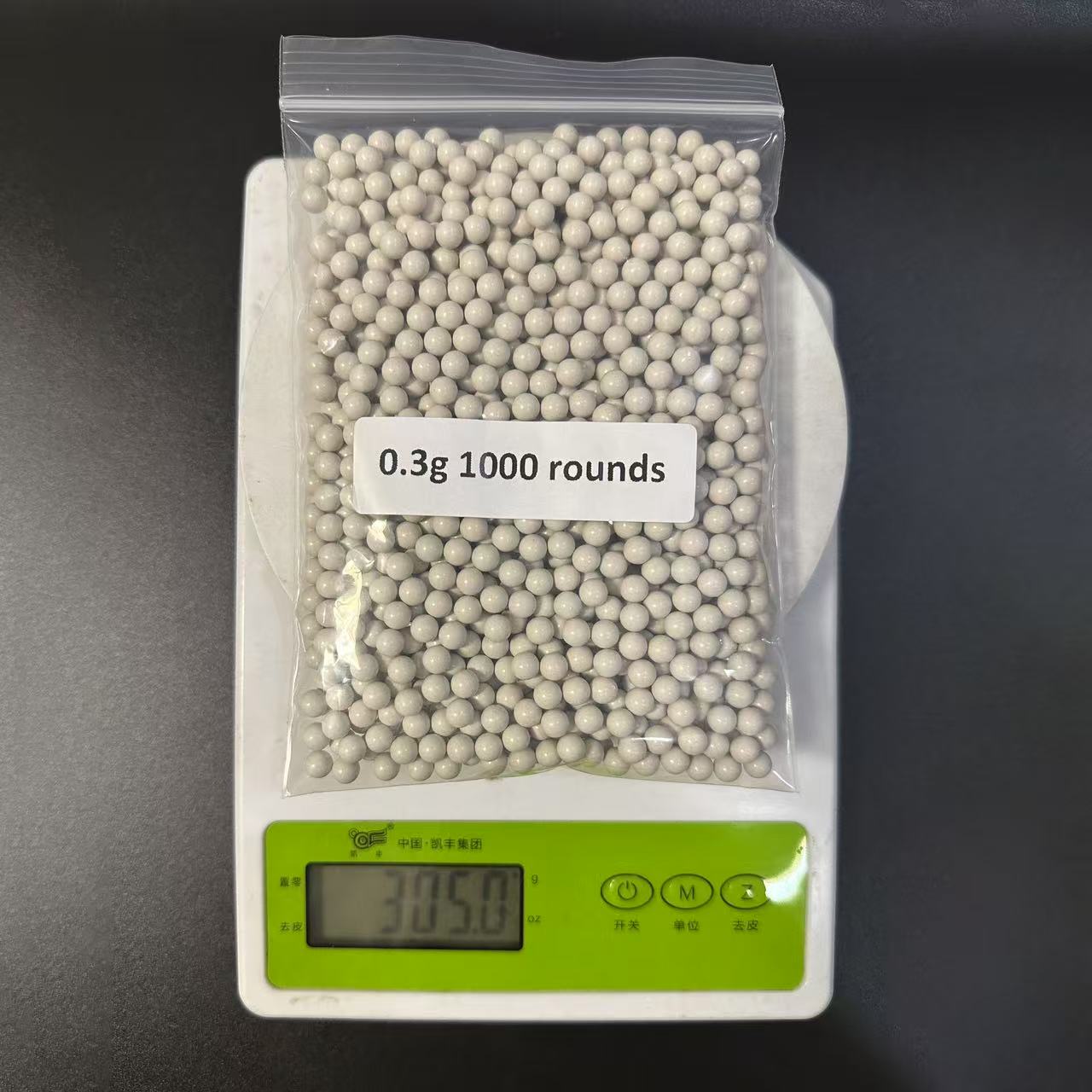 1000 Rounds Airsoft BB Balls 6mm 0.25g/0.3g Paintball BB Bullets Strikeball for Airsoft Shooting Exercise Plastic Ammo