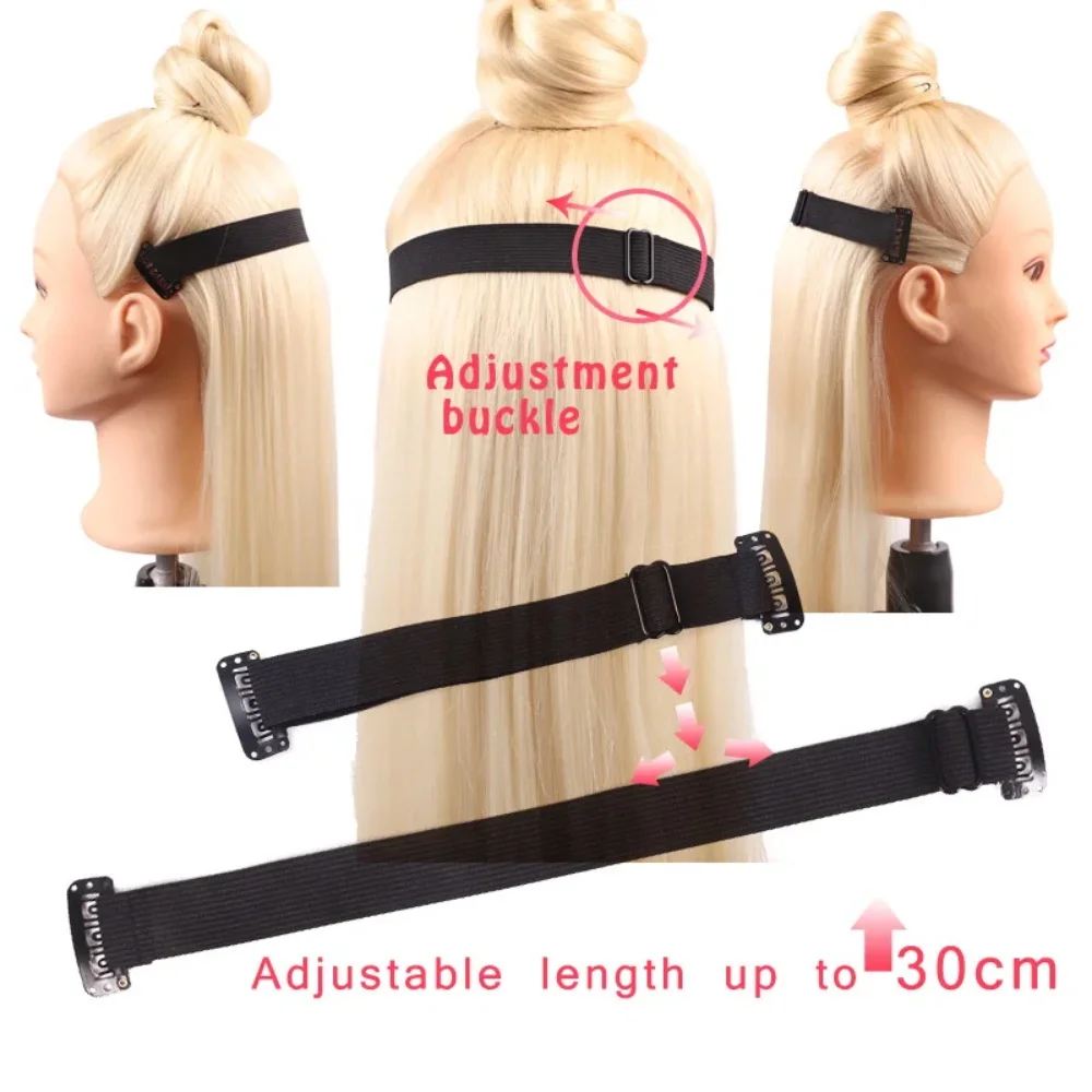 Fasce per lifting facciale portatili Sopracciglia e occhi invisibili regolabili Sollevamento riutilizzabili per donna Cinghia elastica per allungamento Porta capelli a forcina