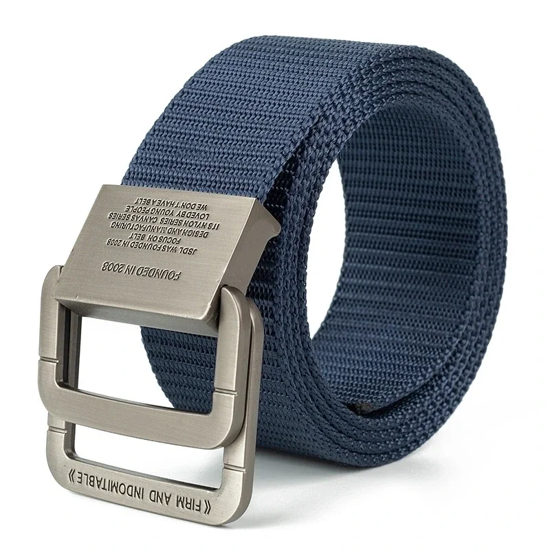 Automatische riem met snelsluiting - Unisex nylon band van militaire kwaliteit, robuuste metalen gesp voor buitensporten en vrijetijdskleding