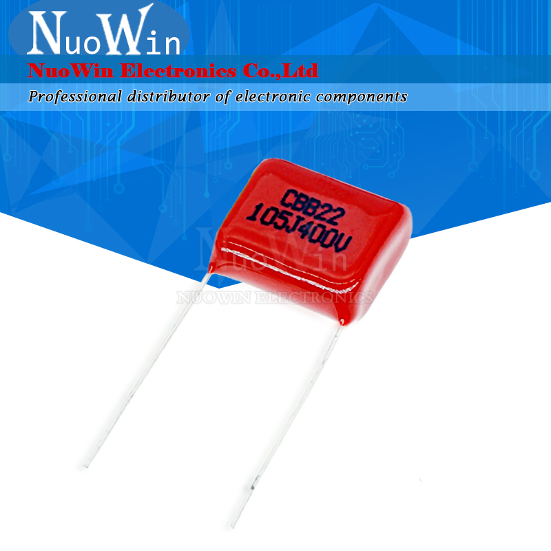 10 Uds 400V 224J 334J 394J 474J 564J 684J 824J 473J 683J 104J 154J 105J 125J 205J 155J 0,1 UF 1UF CBB condensador de película de polipropileno