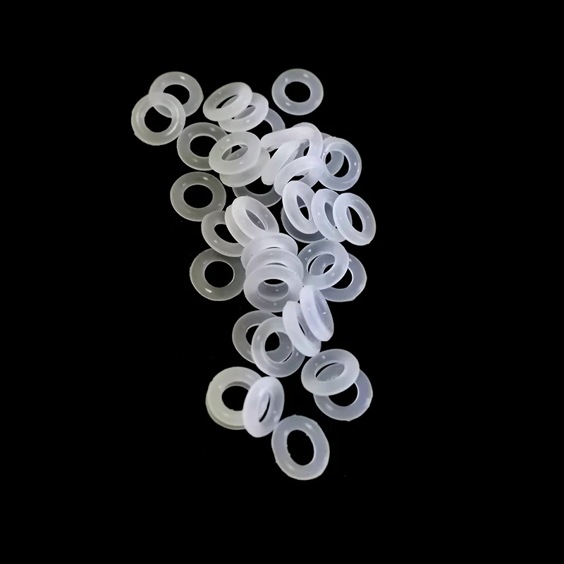 130PCS Clear Rubber O Ring Sealing gasket Switch Dampeners - Perfect for Mechanical Keyboards & Cherry MX Switches!