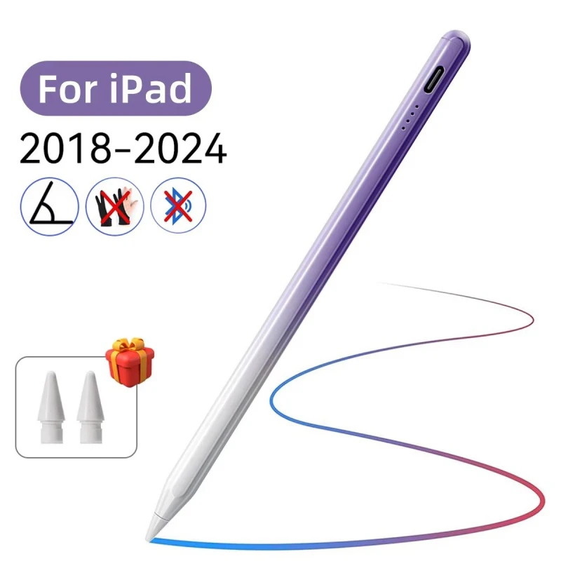 Per matita per iPad con attacco magnetico Matita per iPhone Stilo per iPad Telefono Accessori per iPad Matita in standby extra lungo Matita touch