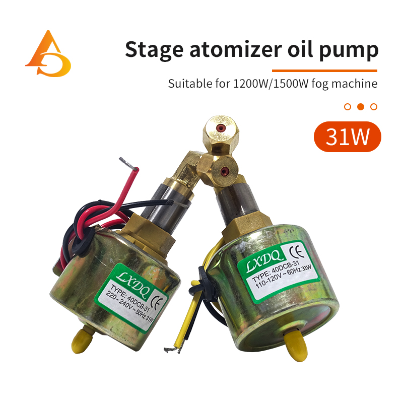 1 Uds 40DCB 31W 220v/110v bomba de aceite 1200w/1500w máquina de niebla máquina de humo bomba efecto de iluminación de escenario bomba de humo