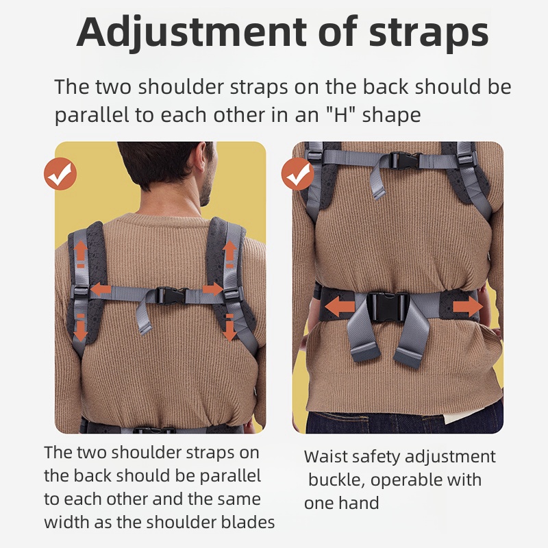 Baby Carrier Backpack 3 in 1 Things for Babies Accessory Kangaroo Accessories Sling Stuff Children's Newborn Infant Ergonomic