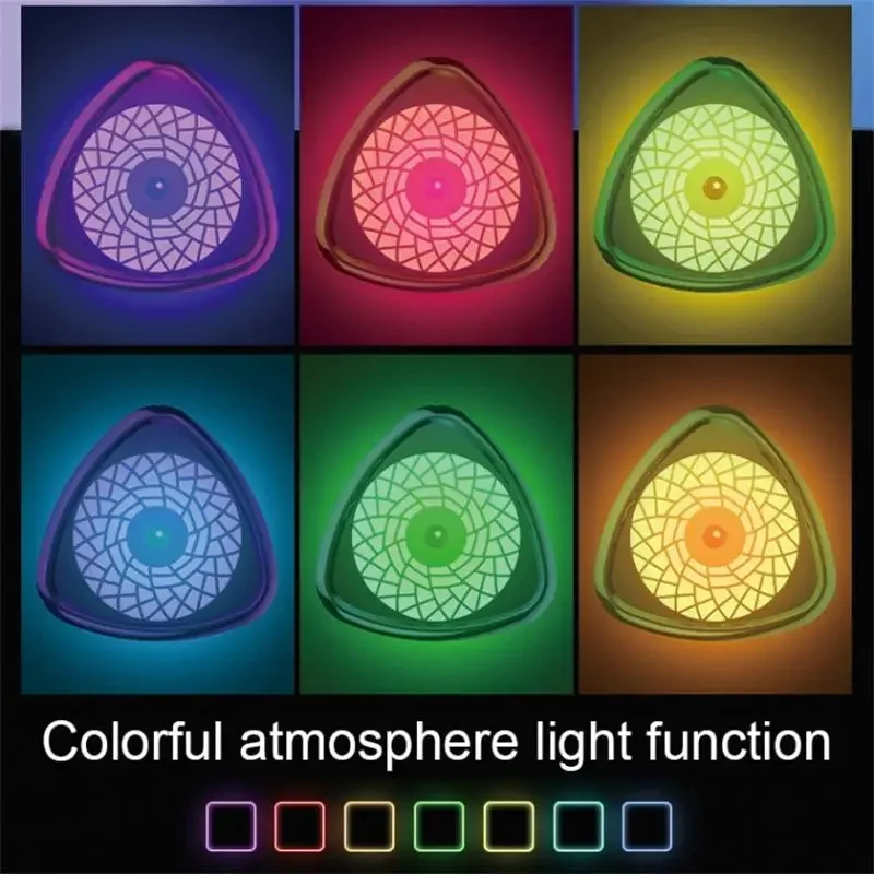 USB Ultrasonic Air Humidifier Large Capacity Desktop Office Air Atomizer New Portable USB Charging Triangle Humidifier