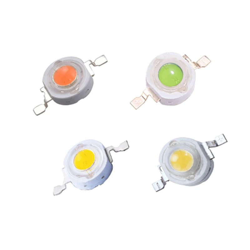 10PCS High power LED lamp bead patch 1 w leds 3 w 5 w red yellow blue green, white and purple high power ultra bright lights