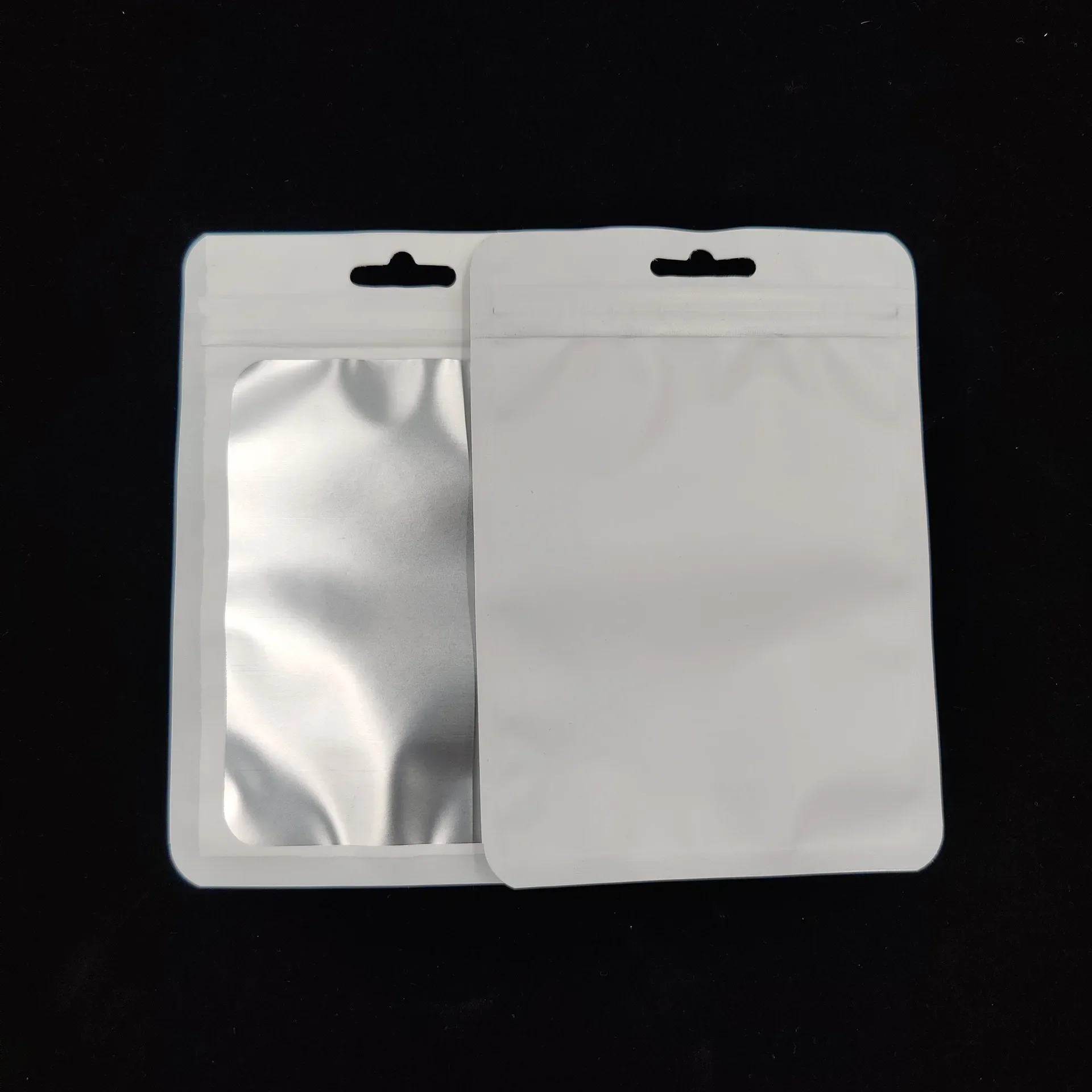 Bộ 50 Nhựa Nhiều Màu Sắc Túi Tự Hàn Kín Có Thể Tái Sử Dụng Nhỏ Ít Ziplock Vòng Cổ Treo Túi Xách Cho Trang Sức Bao Bì Tặng Túi Đựng