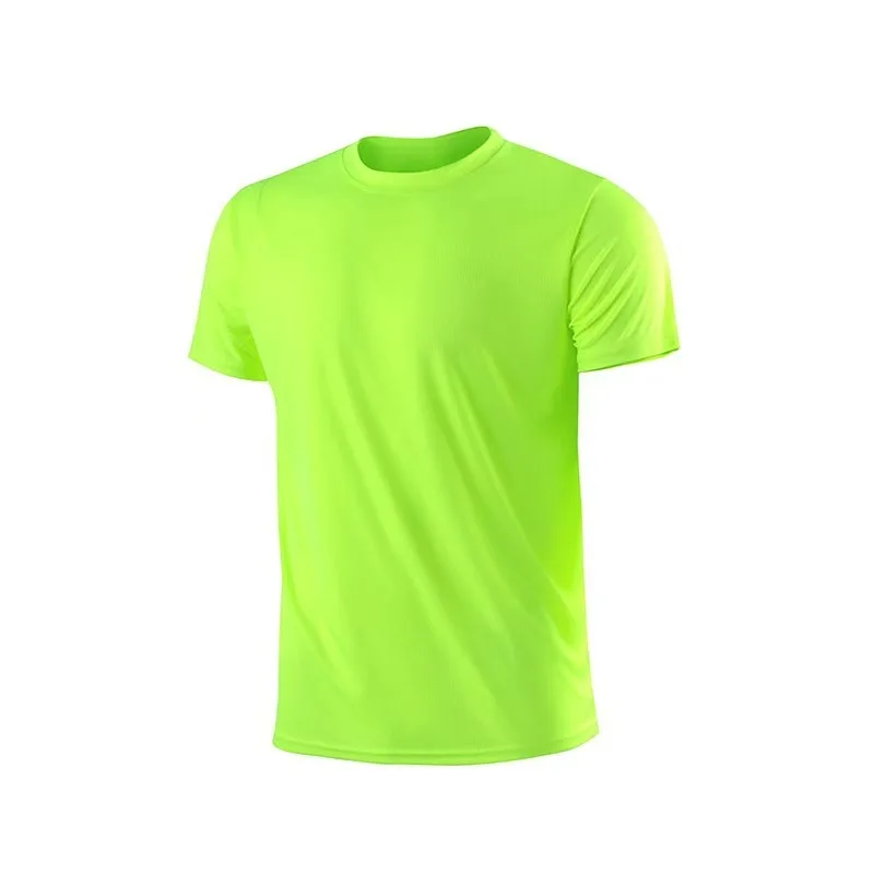 ランニング 吸汗速乾 ラウンドネック Tシャツ トレーニング エクササイズ ジム スポーツシャツ トップス 軽量 メンズ 速乾 半袖 ジム