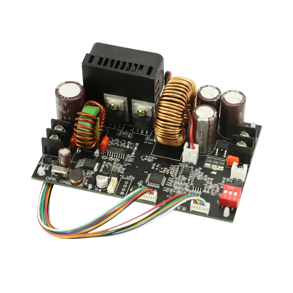 6020L 60V 20A 1200W convertidor Buck CC CV módulo reductor LCD fuente de alimentación de voltaje estabilizado regulado ajustable