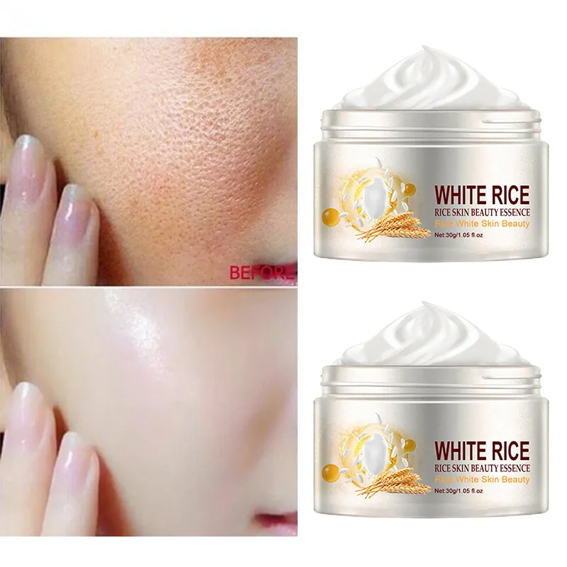 Arroz anti-rugas creme facial acne melasma tratamento pigmentação clareamento face lifting beleza hidratante cosméticos coreanos 30g