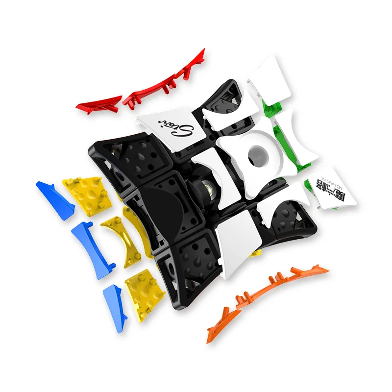 [ECube] QiYi 1x3x3 Vinger Hand Spinner S Windmolen Bijgewerkt Magische Kubus Speed Cubes educatief Puzzel Speelgoed voor Kinderen