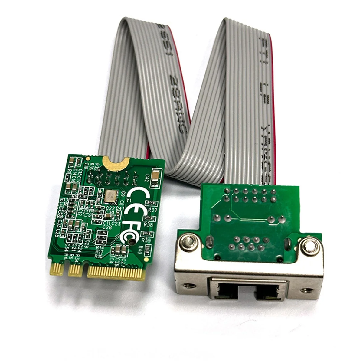 M.2 A + E ключ 2,5G Ethernet LAN Карта RTL8125B сетевая карта промышленного контроля M.2 Gigabit Ethernet Сетевая карта