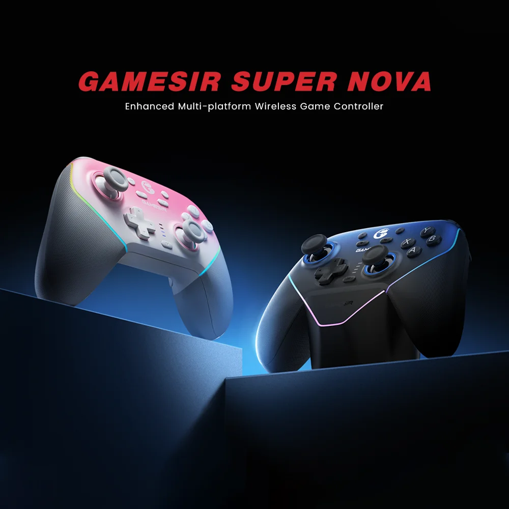 Gamesir Super Nova Wireless Controller T4N Nova Pro Bluetooth Gamepad Hall Effect Joysticks for PC Nintendo Switch Android iOS