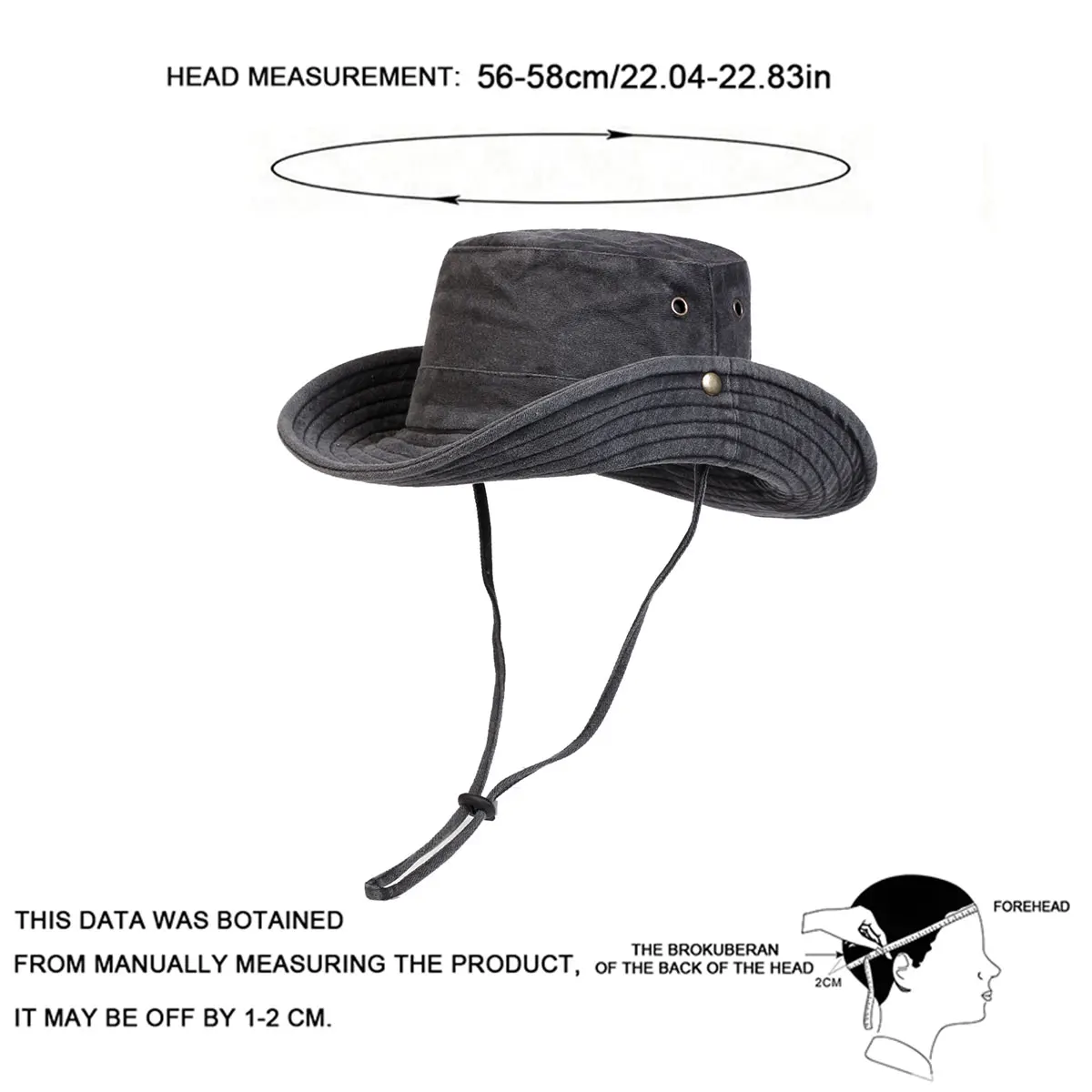 Chapéus de balde lavados com viga grande para homens bonés de pescadores boné casual ao ar livre chapéu protetor solar masculino